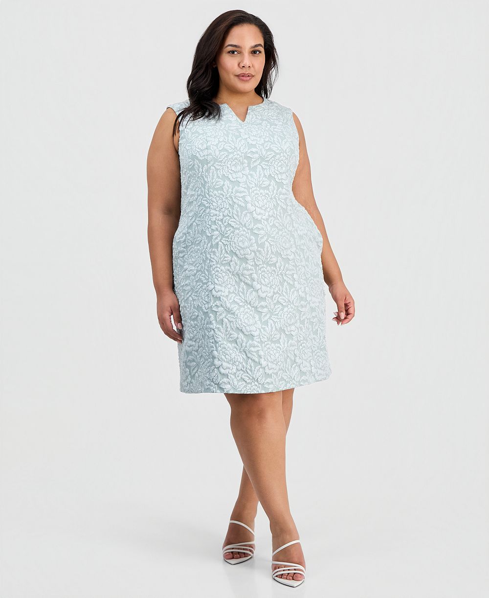 Женское платье Connected Plus Size Cloquet с вырезом