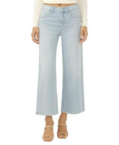 Женские джинсы Silver Jeans Co. Avery с высокой посадкой и широкими брючинами