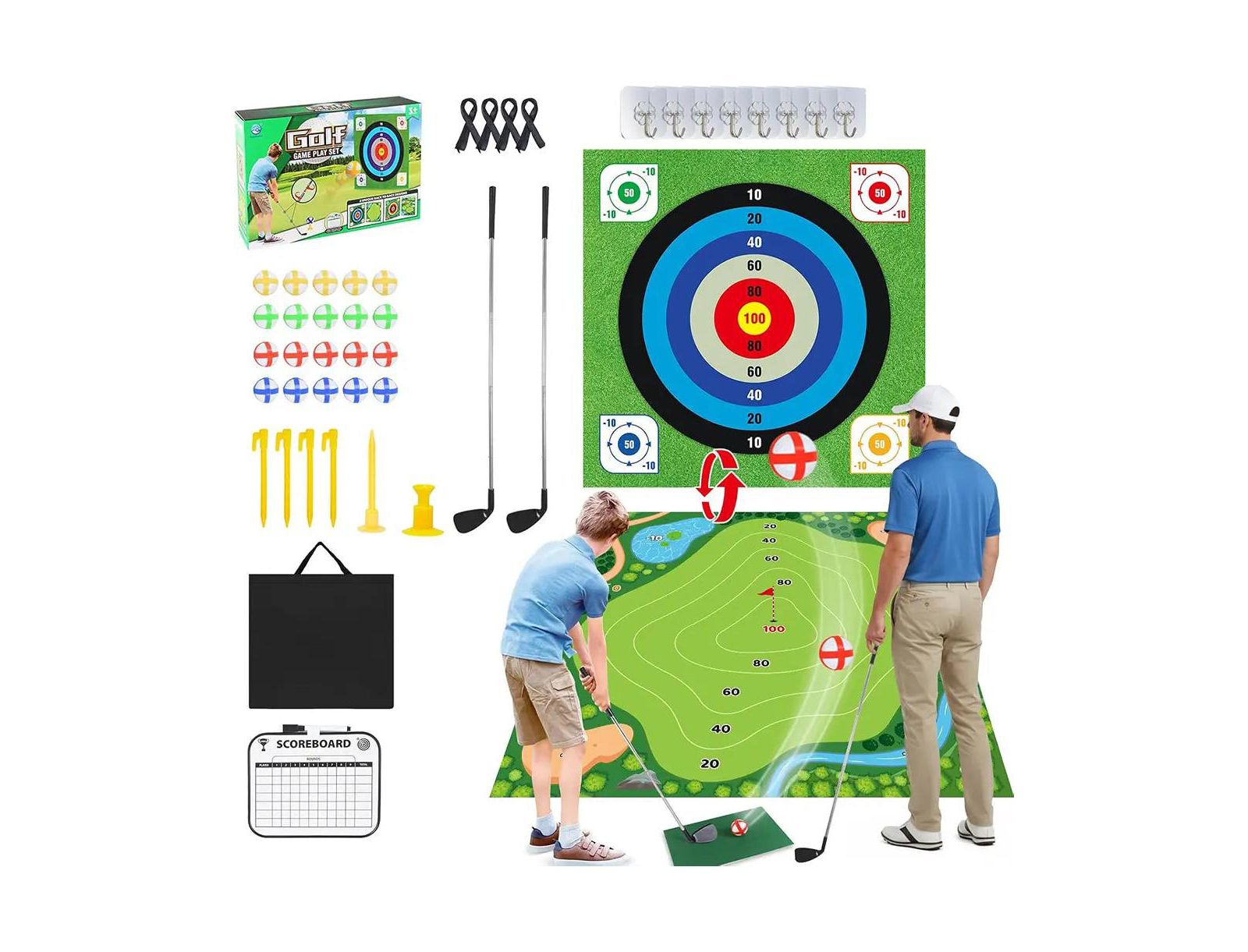 Набор для игры в гольф Ayamaya Camping Portable Outdoor & Indoor Practice Set