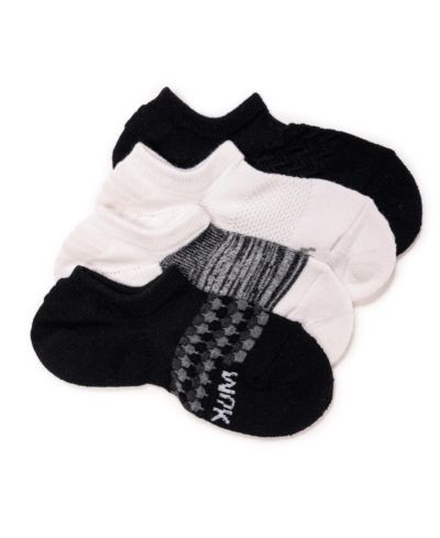 MUK LUKS Women's 4 Pair Pack Dream Step No Show Sock Liner