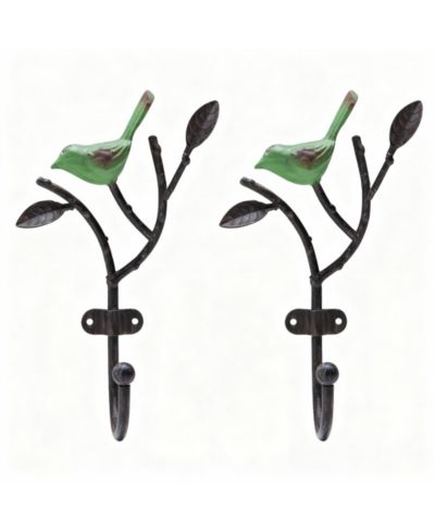 Металлические крючки для одежды, шляп и полотенец YIGII Vintage Bird Hooks