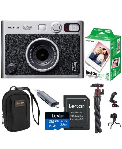 Fujifilm Instax Mini Evo Up To 9 Megapixels 100 Creative Expressions Instant Film Camera Kit