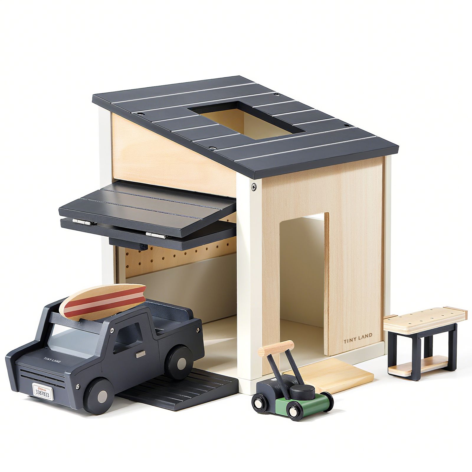 Деревянный кукольный дом Tiny Land Garage