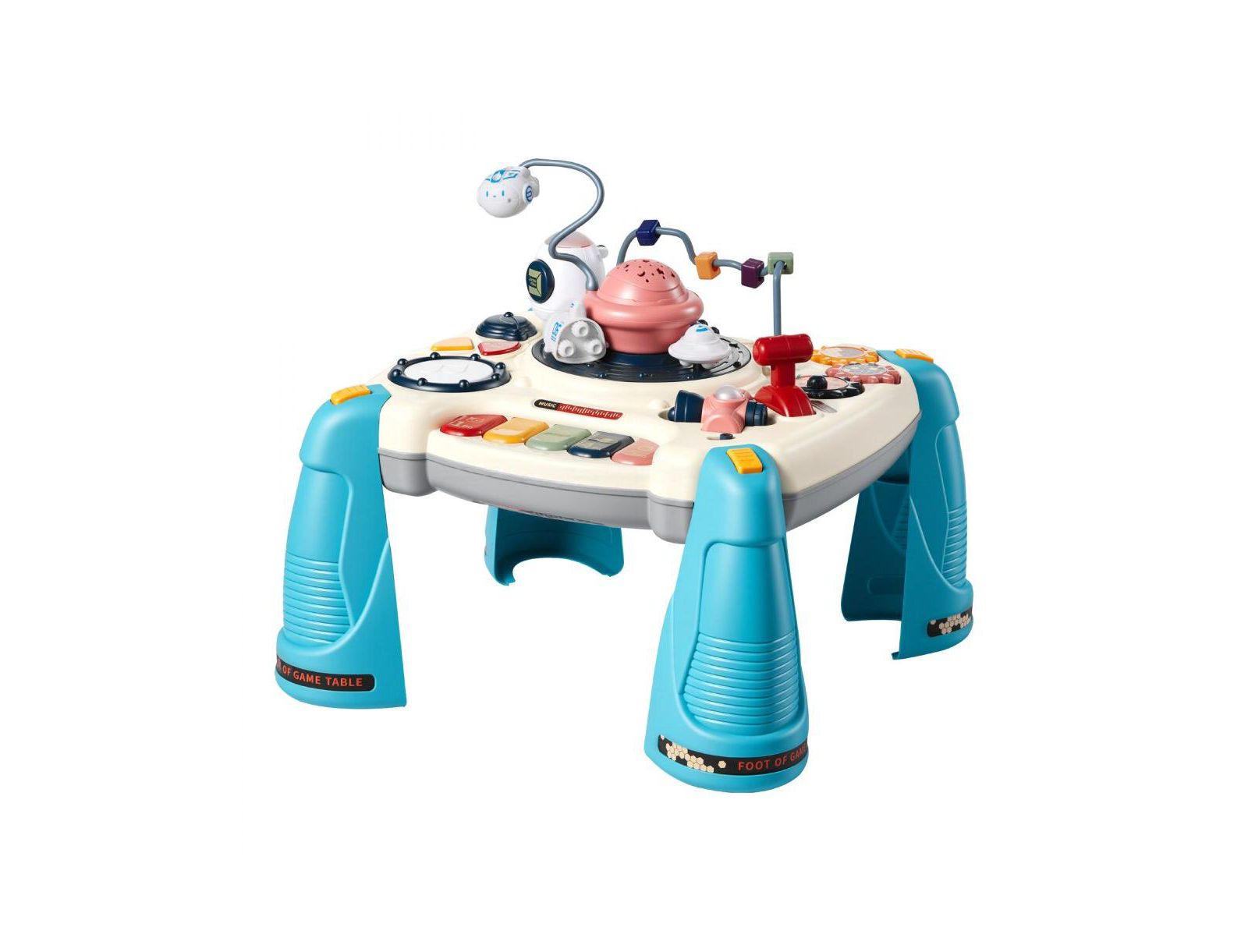 Slickblue Baby Spacecraft Activity Table with Music & Lights