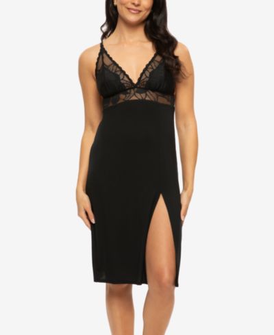 Felina Women's Annalisa Modal and Lace Chemise Style 870236