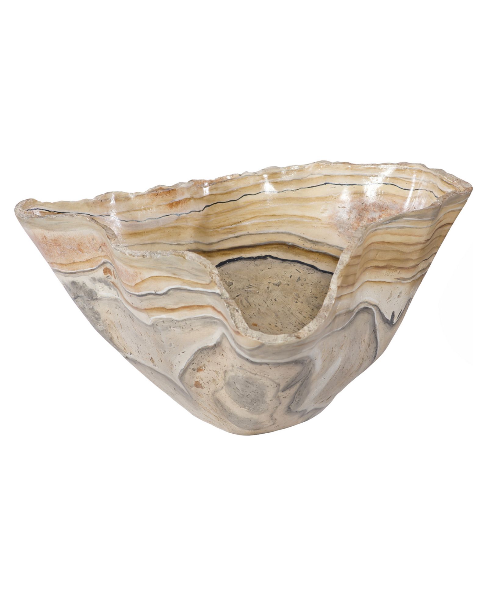 Большая чаша Phillips Collection Cast Onyx