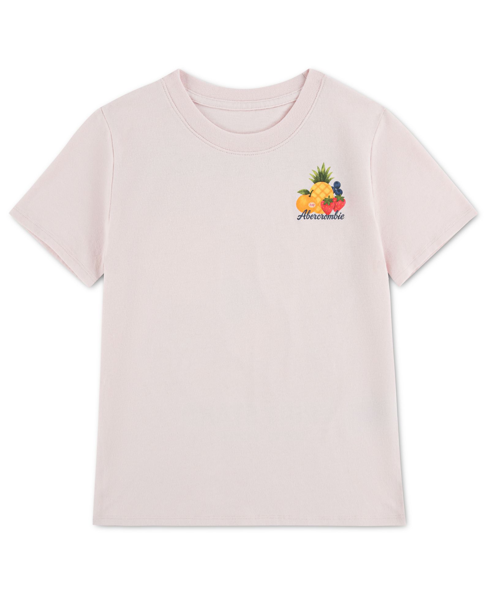 abercrombie kids Girls' 5-16 Oversized Crewneck T-Shirt