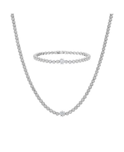 Bearfruit Jewelry Celeste Tennis Necklace & Bracelet Set Gift Idea