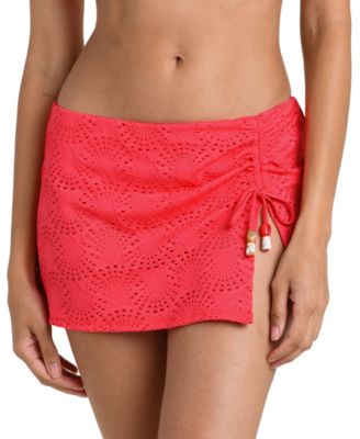 La Blanca Women's Full-Coverage Swim Cover-Up Skirted Bottoms