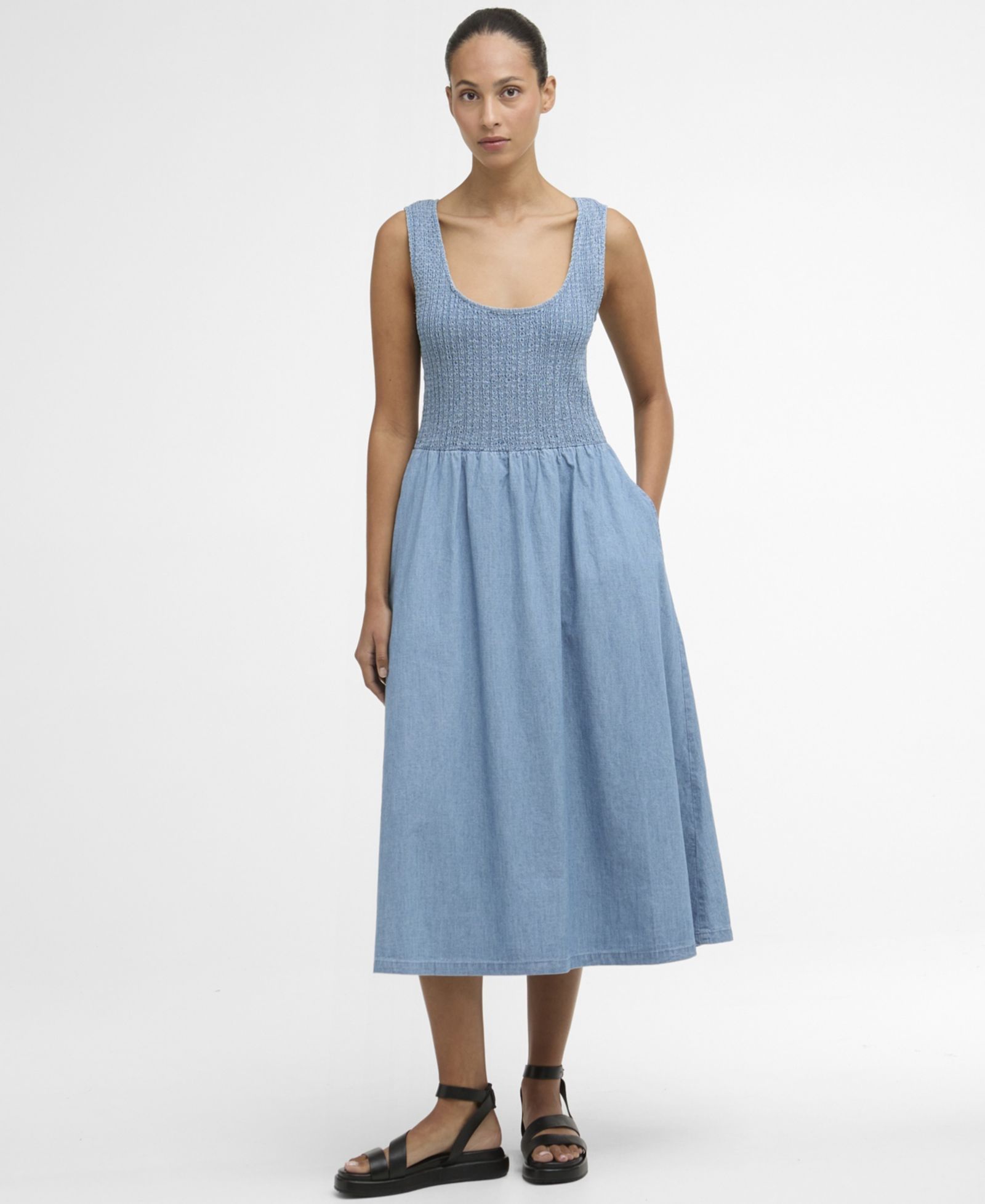 Женское платье Barbour Josie Sleeveless Midi