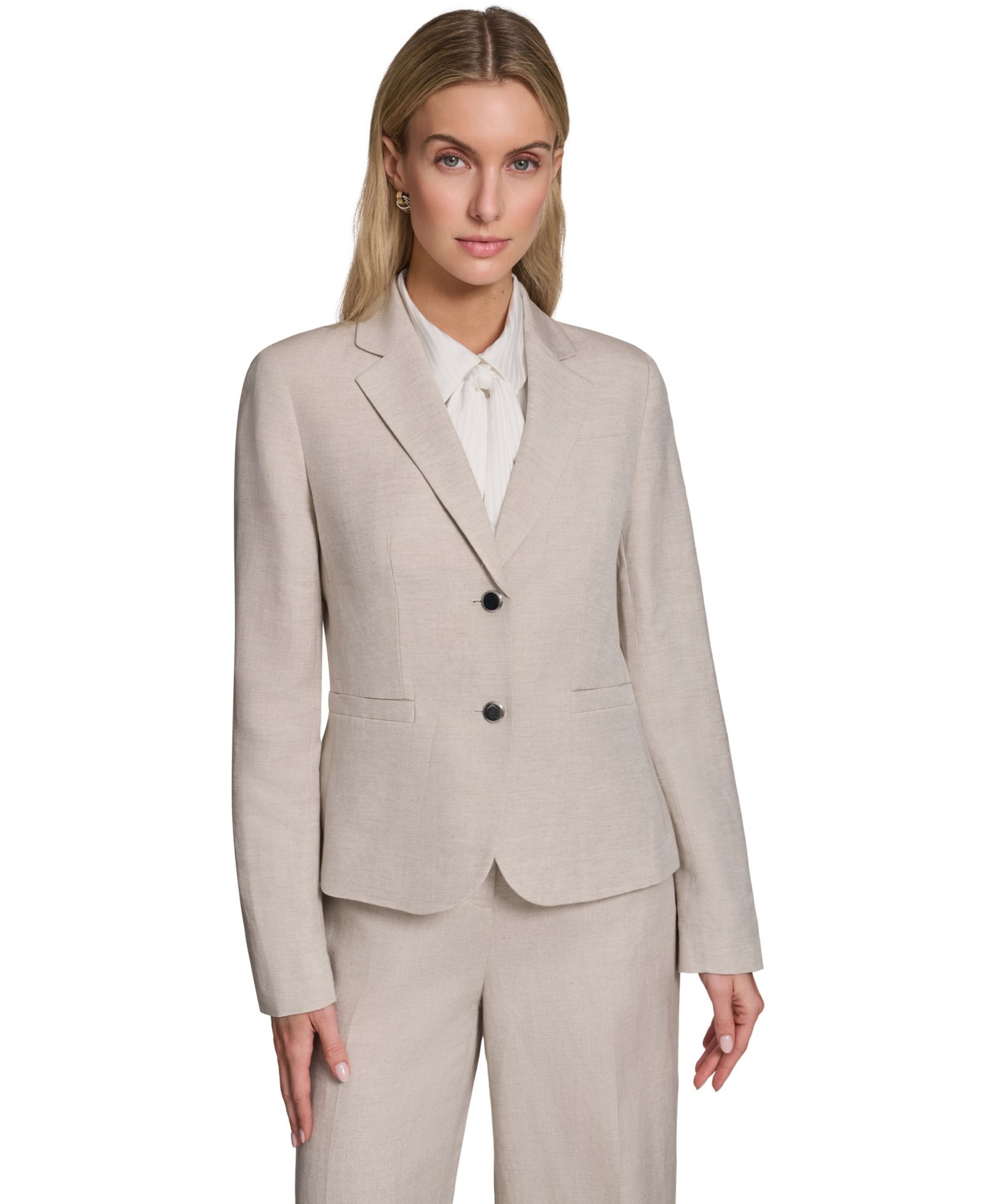 Женский блейзер Calvin Klein Two-Button Notch-Lapel