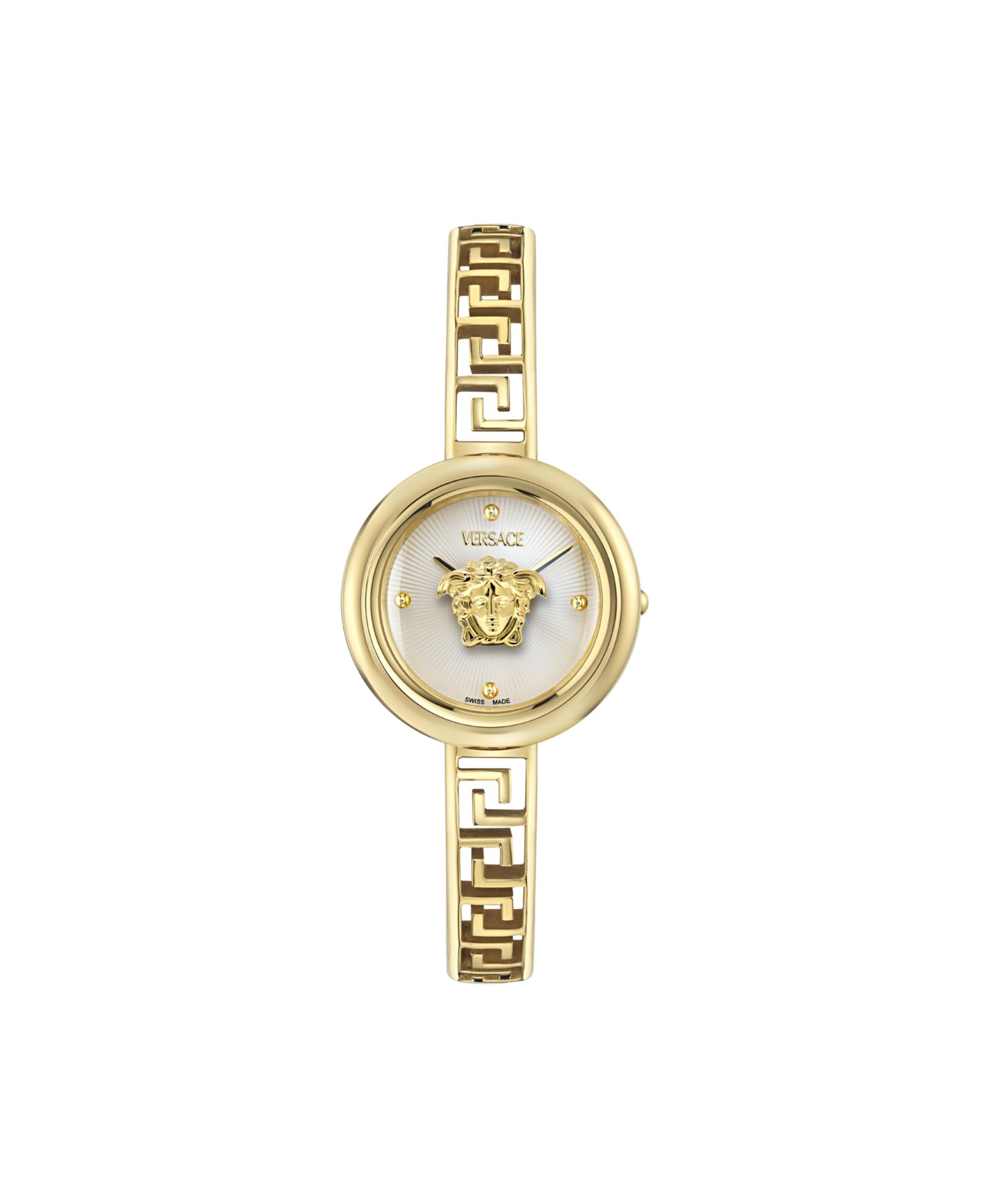 Женские наручные часы Versace Medusa Eclipse IP Yellow Gold 28mm