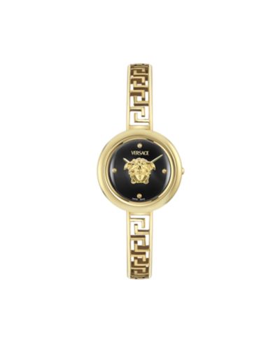 Versace часы Medusa Eclipse IP Yellow Gold, 28mm, для женщин