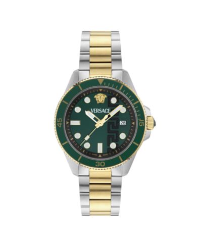 Versace Мужские наручные часы Greca Force Two Tone, 42mm