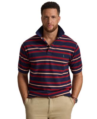 Мужская поло Polo Ralph Lauren Big & Tall Striped Mesh
