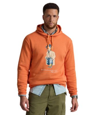 Polo Ralph Lauren Мужское худи Polo Bear Fleece с принтом для больших и высоких