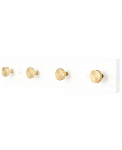 YIGII 16" Aluminum Wall Hooks, Easy Install, Durable, Safe Design, Multi-Use