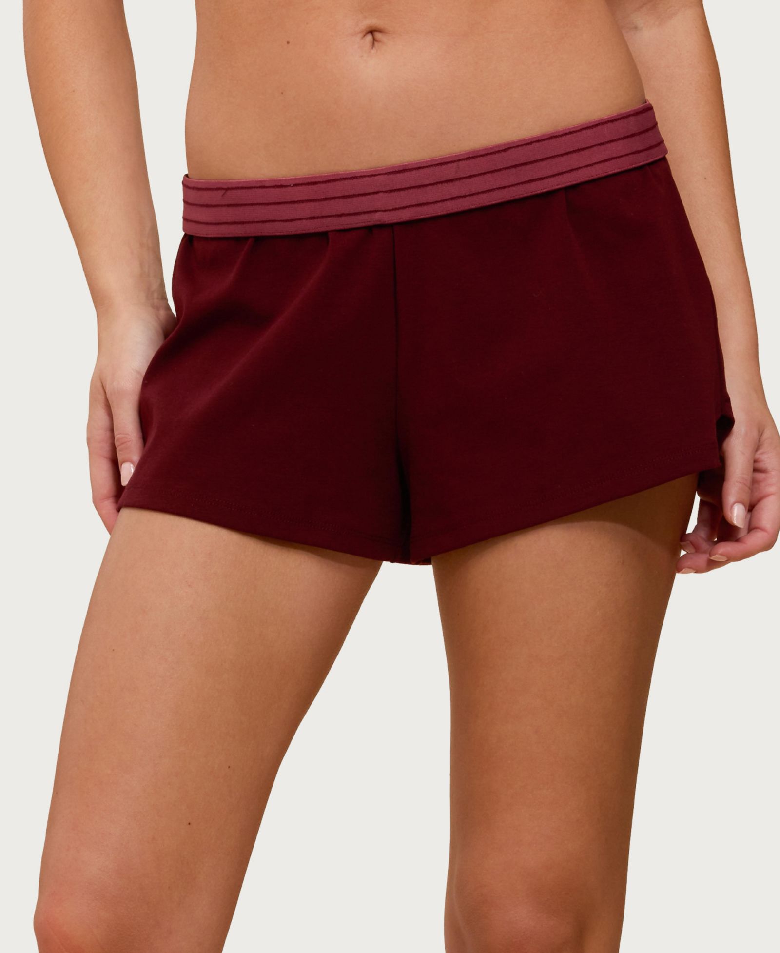 Edikted Women's Noemi Stripey Foldover Shorts