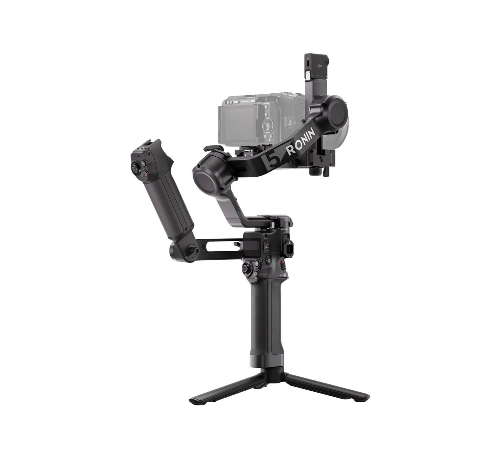 Комплект стабилизатора DJI RS 5 с модулем AI Tracking и ручкой-кейсом