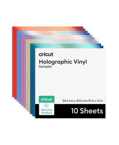 Голографическая виниловая пленка Cricut Mythical Sampler — листы 12x12 дюймов