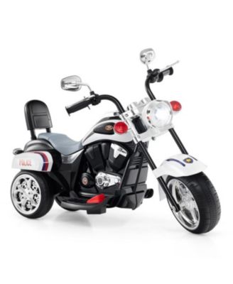 Slickblue 6V Electric 3-Wheel Motorbike Ride-On with Working Horn and Headlight, Ages 3+