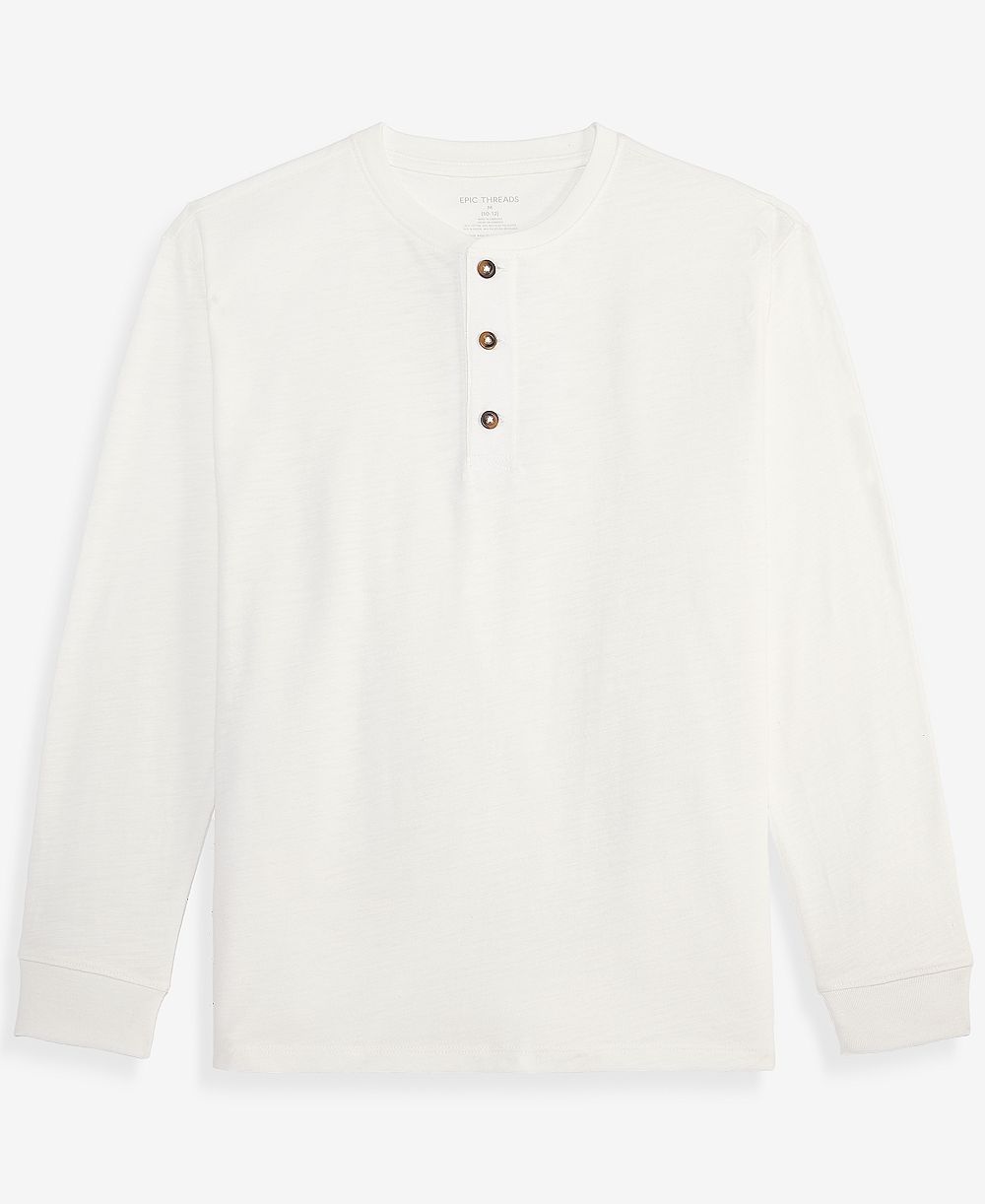 Мужская футболка Epic Threads Long-Sleeve Slub Henley