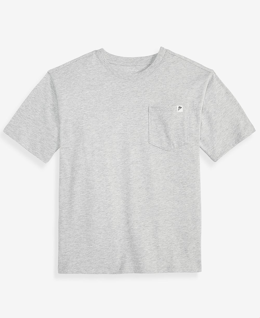 Epic Threads Boys' XS-XL Heathered Pocket T-Shirt, Macy's Exclusive