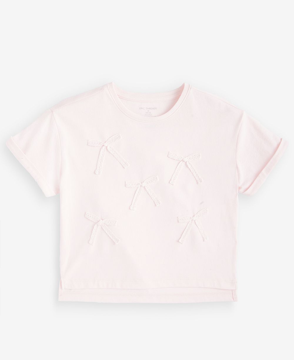 Футболка Epic Threads Bow Boxy для девочек