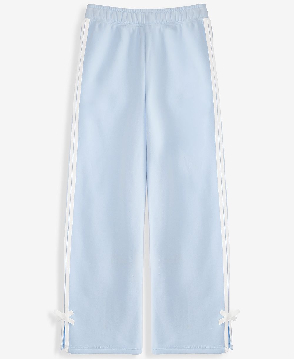 Спортивные брюки Epic Threads Girls' XS-XL Bow-Detail Wide-Leg Fleece