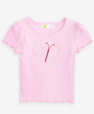Детская футболка Epic Threads Butterfly Ribbed T-Shirt