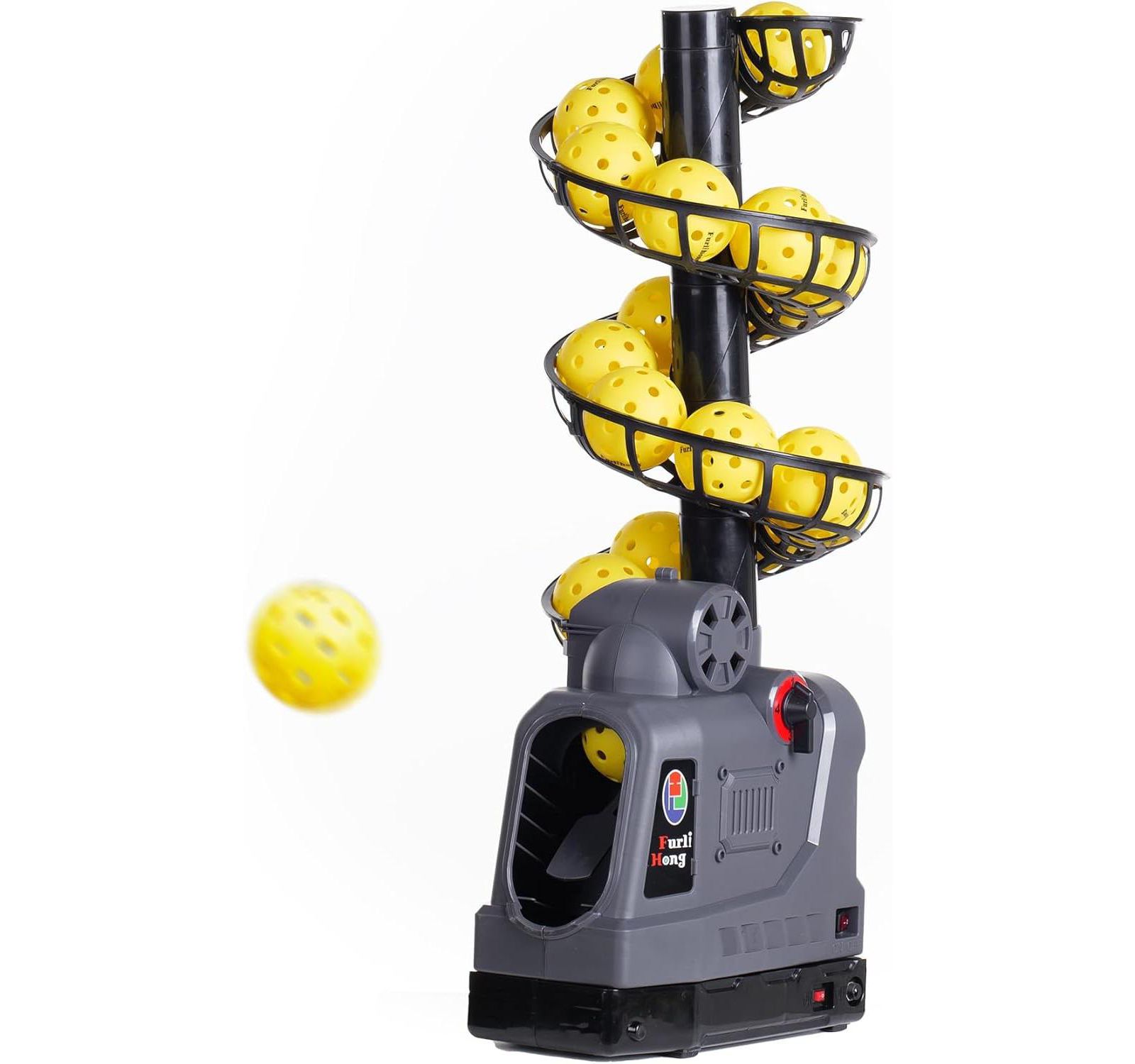 Furlihong Automatic Pickleball Pitching Machine with Auto Swing Function