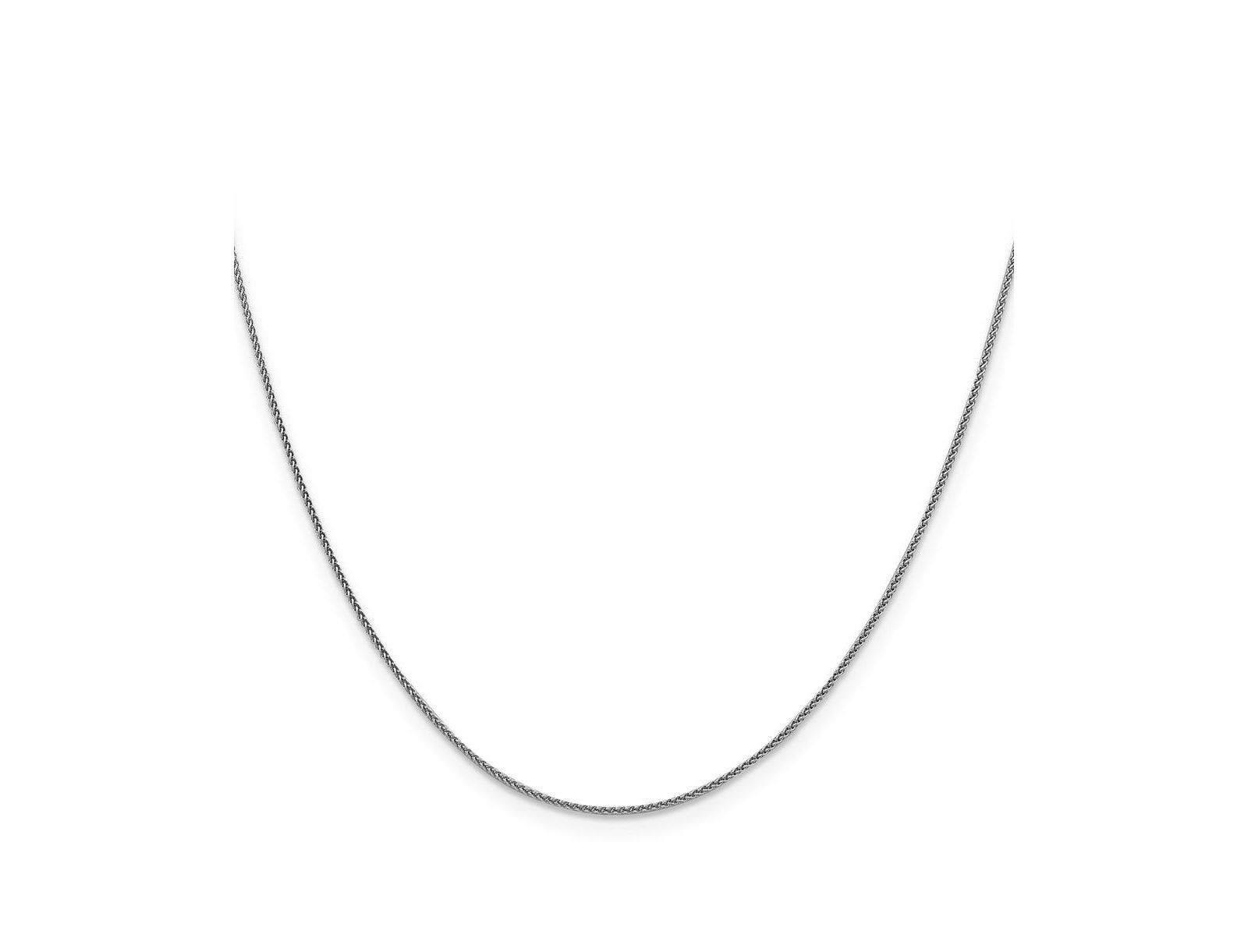 Curata Jewelry Spiga Chain Necklace 18k Gold