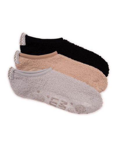 Уютные носки MUK LUKS Ballerina с нескользящим покрытием, 3 пары