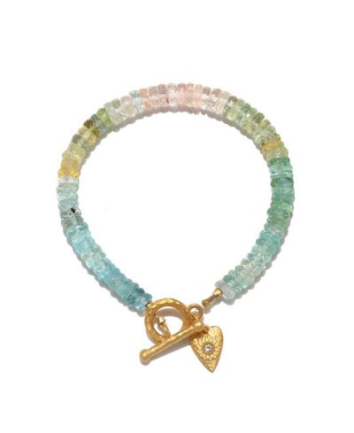 Satya Jewelry браслет Tranquil Spirit Heart Toggle