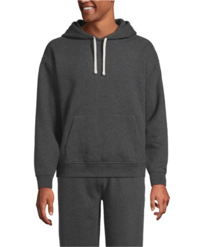 Толстовка Lands' End Men's Long Sleeve Serious Sweats Oversized Hoodie