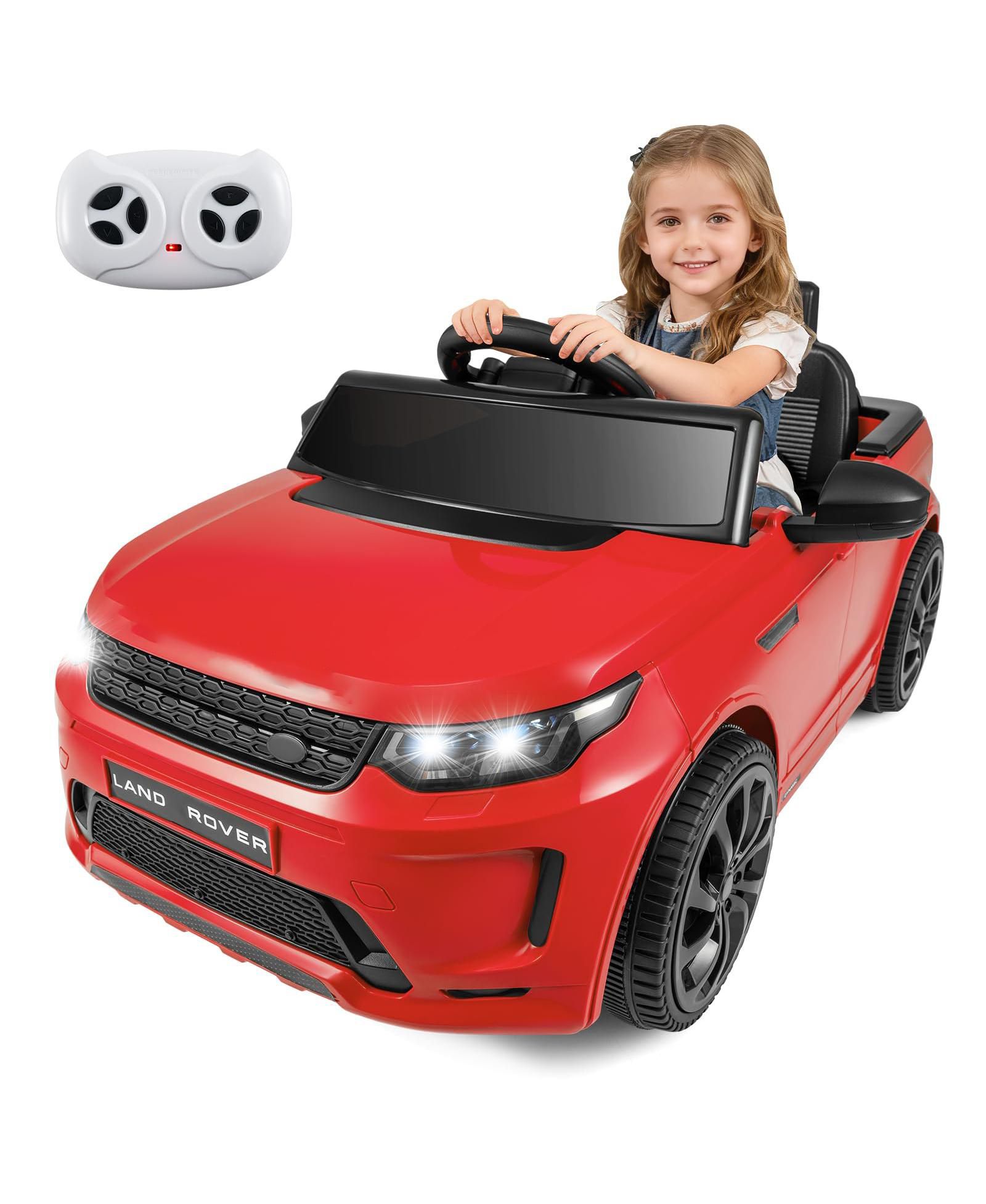 Детская электромашина Mecale Licensed Land Rover 12V Battery Powered