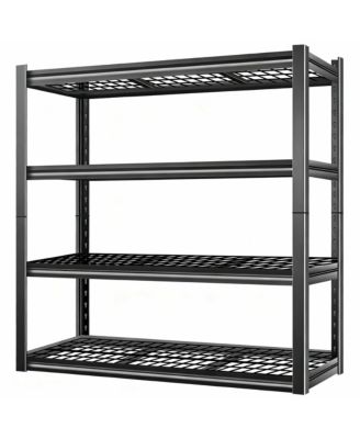 YIGII 4-Tier Adjustable Steel Shelving