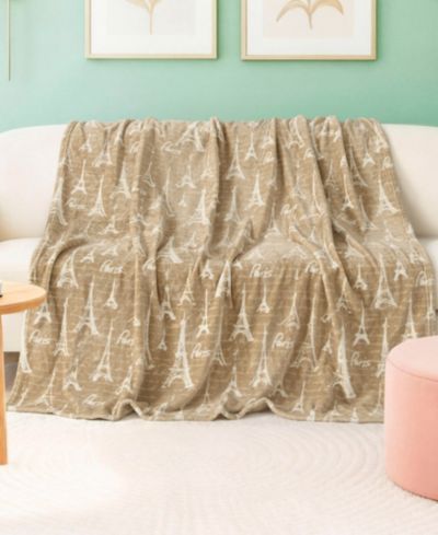Плед Boho Living Oversized Plush, 60" x 70"