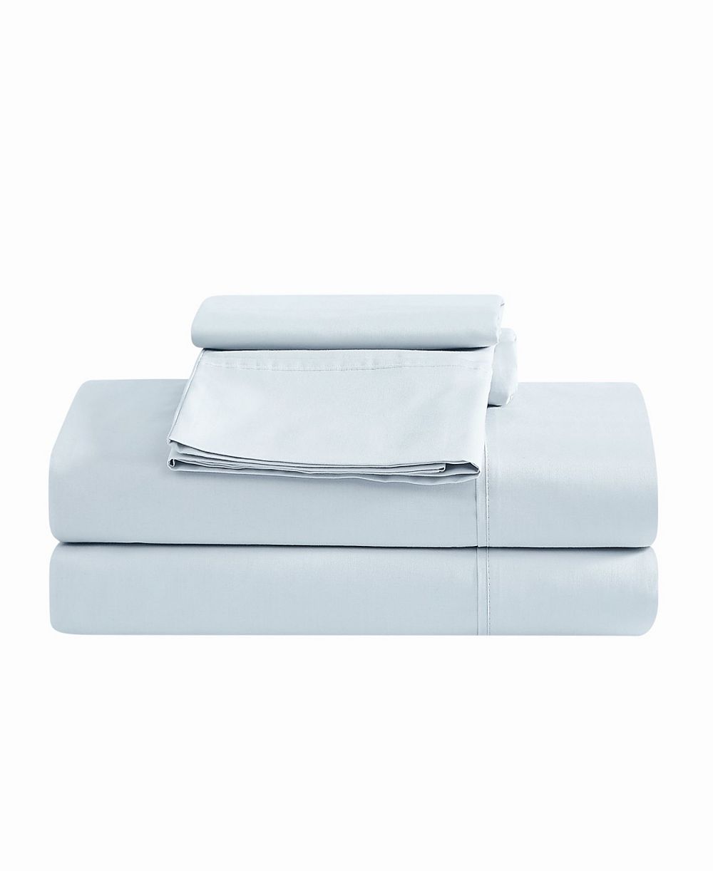 Vince Camuto Classic Percale 400 Thread Count 3-Pc. Sheet Set, Twin