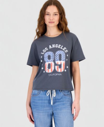 Футболка Rebellious One Juniors' Los Angeles 89 Graphic Print