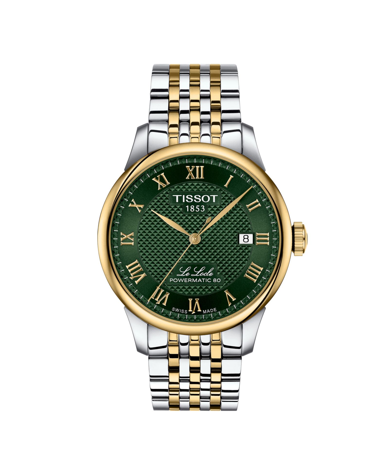 Мужские часы Tissot Powermatic Two-Tone Stainless Steel, 39.30mm