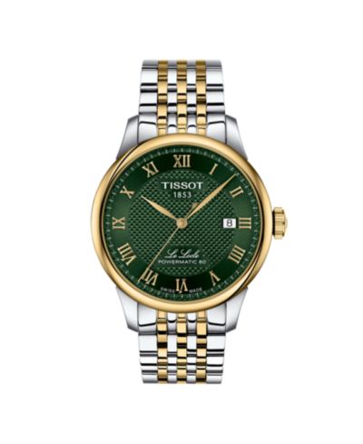 Мужские часы Tissot Powermatic Two-Tone Stainless Steel, 39.30mm