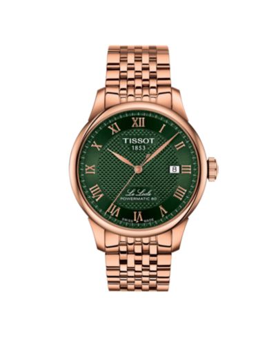 Мужские часы Tissot Powermatic PVD Coated Stainless Steel, 39.30mm