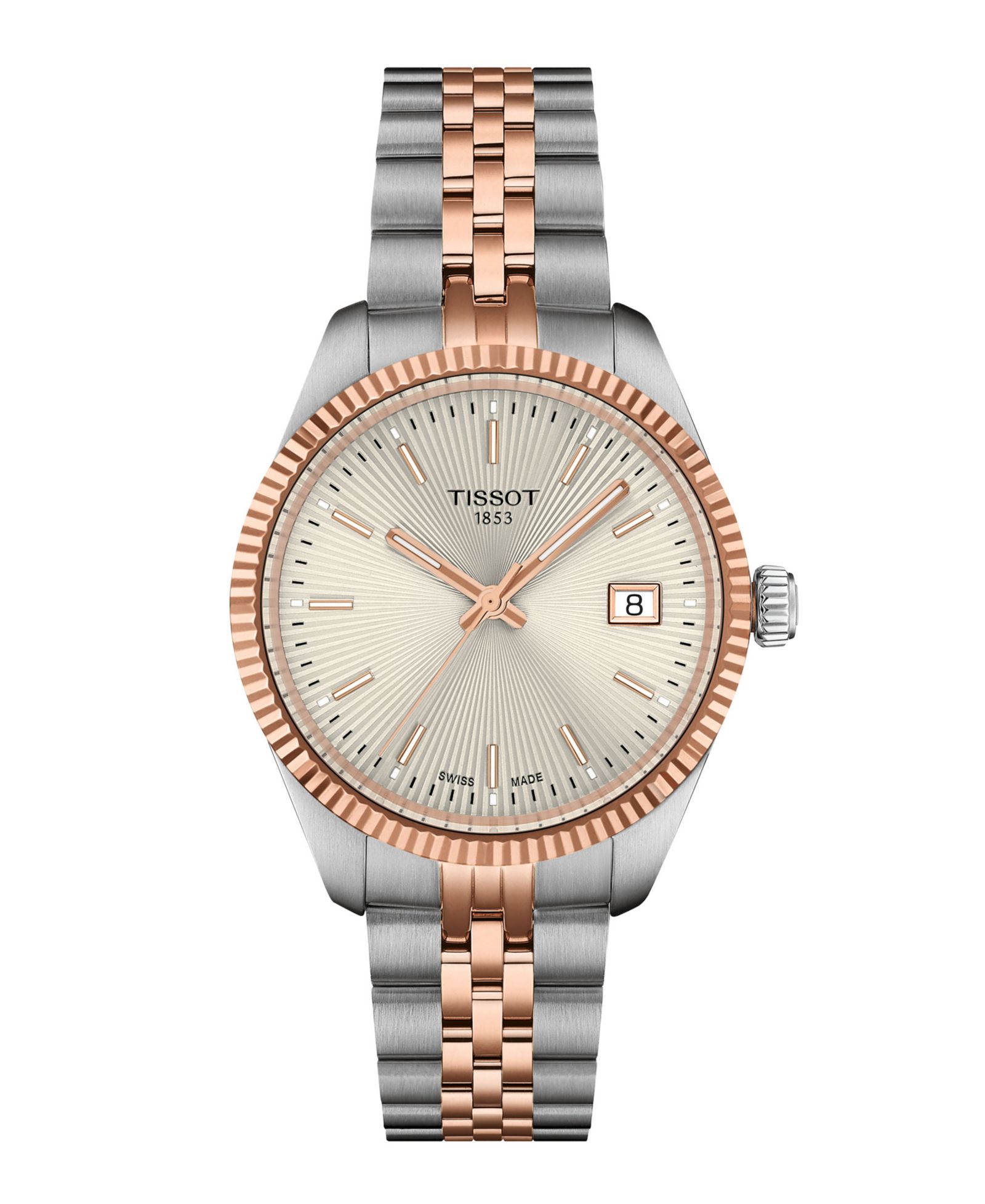Часы Tissot Women's T-Classic Two-Tone Stainless Steel, 34mm