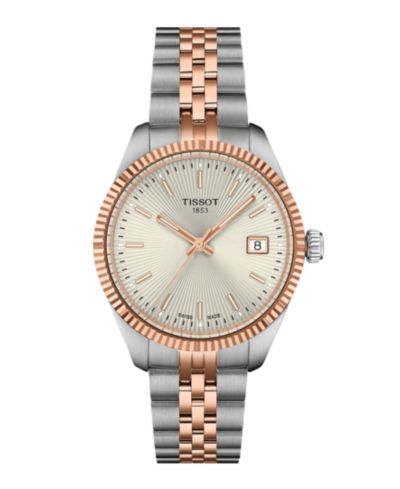 Часы Tissot Women's T-Classic Two-Tone Stainless Steel, 34mm