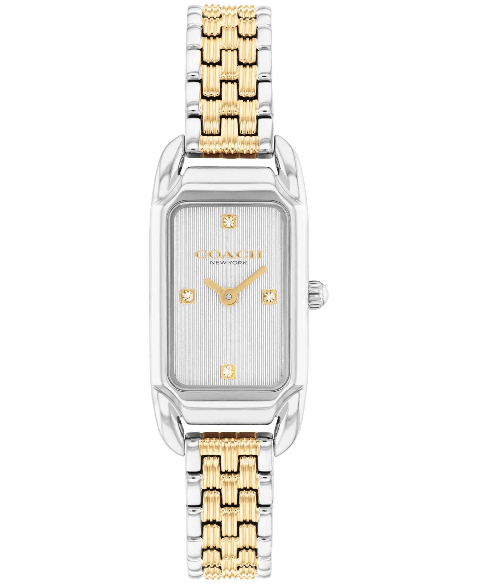 Женские часы COACH Cadie Two Tone из нержавеющей стали, 17.5mm