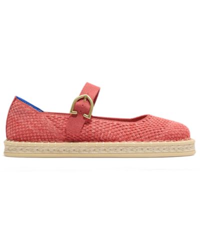 Rothy's Женские балетки Espadrille Mary Jane Round Toe
