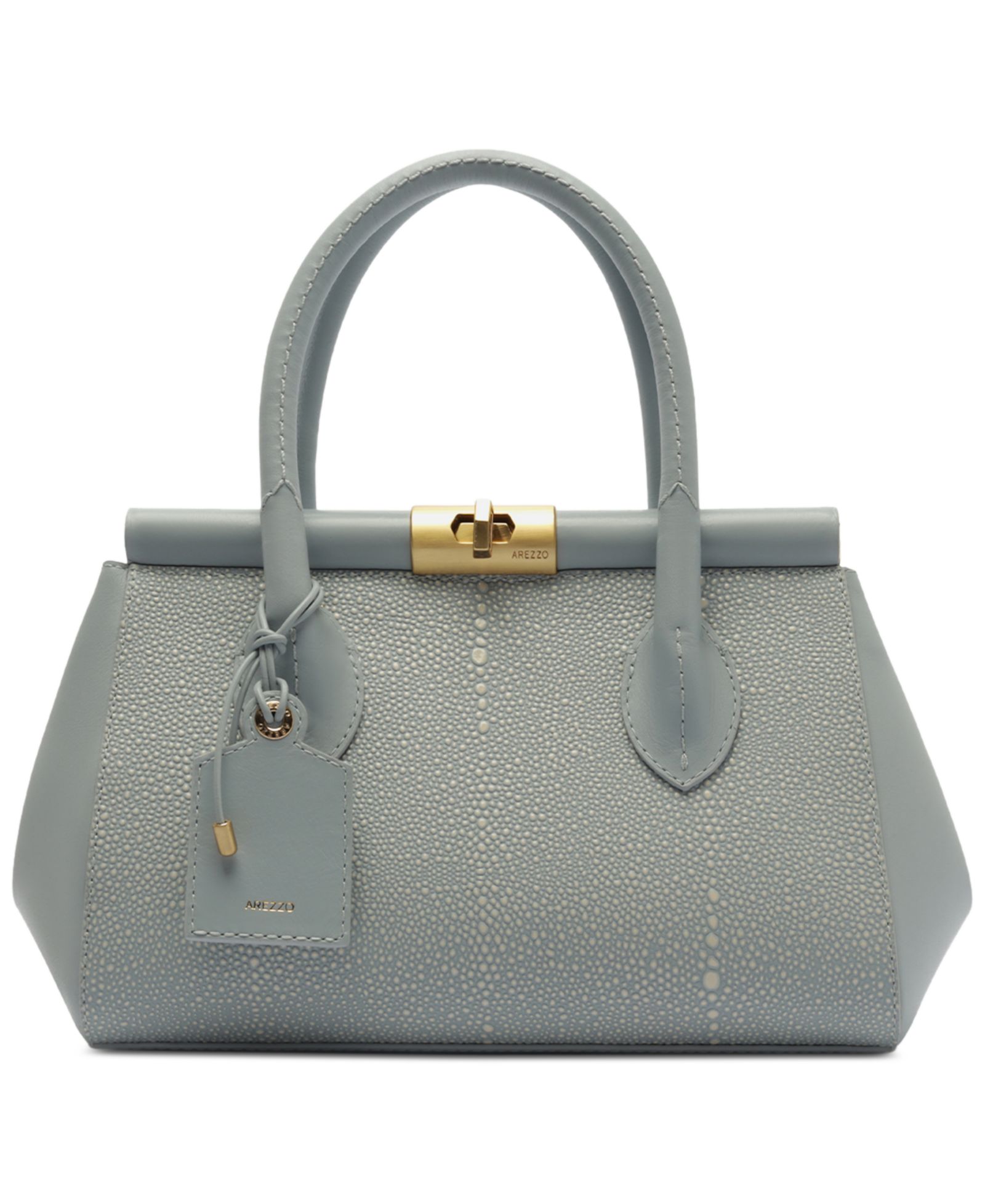 Arezzo Morgan Small Turn-Lock Tote Handbag