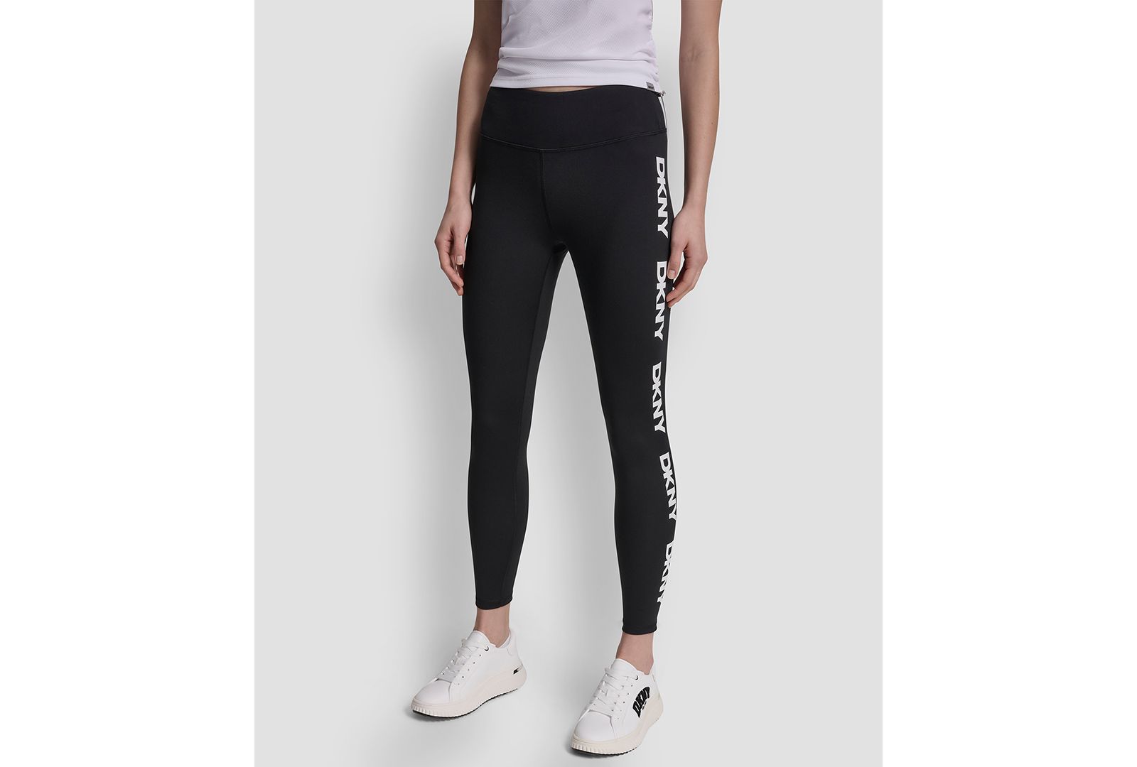 DKNY Sport Women's High-Waist Repeat Logo Leggings