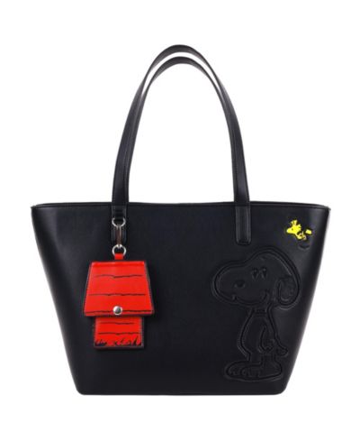 Сумка-тоут Peanuts Danielle Nicole Snoopy Minimal Black с картхолдером